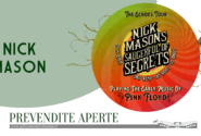 NICK MASON - Prevendite biglietti concerto