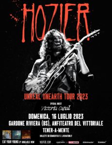 Locandina concerto Hozier 