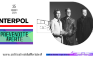 annuncio prevendite aperte concerto interpol