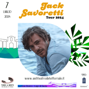 Annuncio concerto Jack Savoretti