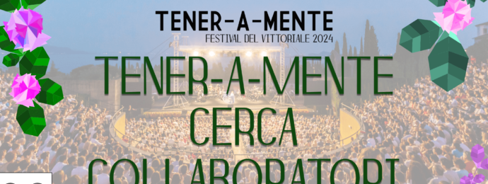 ricerca collaboratori XIII edizione di Tener-a-mente